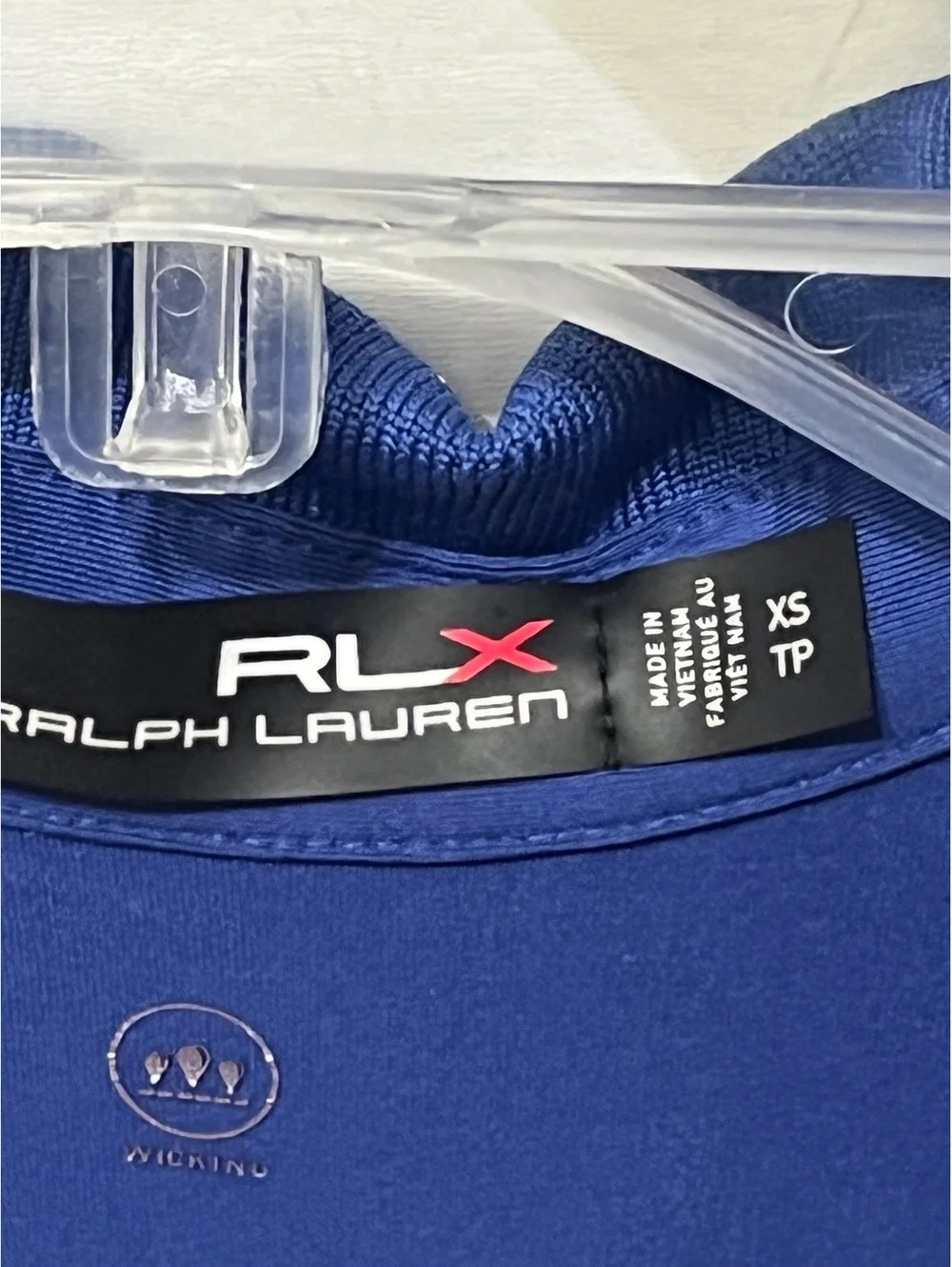 RLX Ralph Lauren Royal Blue Sleeveless Golf Dress XS